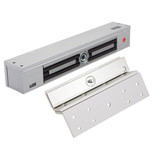 LOX Inward Opening Mechanical Electro Magnetic Lock Includes L&Z Bracket - Silver