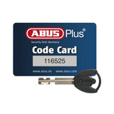 ABUS 37 Series Ultra High Security Padlock With 55mm Stainless Steel Body and 25mm Stainless Steel Shackle KD Granit - Blue