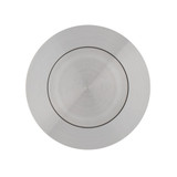 Dormakaba Coastal Round Blank Rose - Satin Stainless Steel
