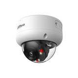 Dahua Wizsense Series 6mp Dome Network Camera with 2.8mm Fixed Lens - Acupick Technology and Light LED - IP67 - White