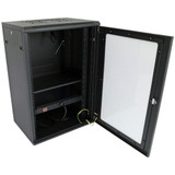 Datatek 18RU 450mm Deep Wall Mount Data Cabinet FPs Series Includes Accessories 600W x 450D x 905H (mm)