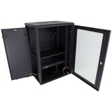 Datatek 18RU 450mm Deep Wall Mount Data Cabinet FPs Series Includes Accessories 600W x 450D x 905H (mm)