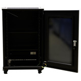 Datatek 18RU 600mm Deep Floor Standing Data Cabinet FPs Series Includes Accessories 600W x 600D x 988H (mm)