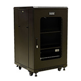 Datatek 18RU 600mm Deep Floor Standing Data Cabinet FPs Series Includes Accessories 600W x 600D x 988H (mm)
