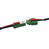 Jack Fuse Quick Connect Pluggable Joiner For Power Cable (Box of 10) - Green