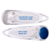 Salto CS Style Fob Coined with- Salto Dot *Min Buy 10 - Blue