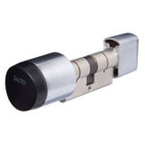 Salto Geo Euro Cylinder with- S Thumb Turn - Satin Chrome