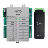 Salto Updater Kit with Mullion Wall Reader and Transparent Housing - Black
