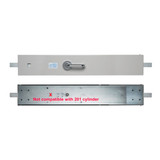 ADI LB802 2 Point Locking Bar with Internal Lever Only - 770-930 mm Door Width