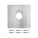 ADI stainless steel external mounting plate to suit ADI LB712-1 locking knob