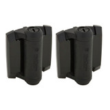 D&D Truclose Gate Hinge Closer UP TO 30kg Gloss Pair - Black