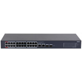 Dahua 28 Port Layer 2 Cloud Managed Network Switch with 24 POE  Ports Plus 2 Gigabit Uplink Ports and 2 SFP Ports