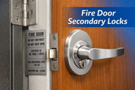 Deadbolts, peepholes and fire rated doors. What you need to know about secondary locks