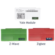 Yale Door Module, Zigbee Module, Z-Wave module interchangeability