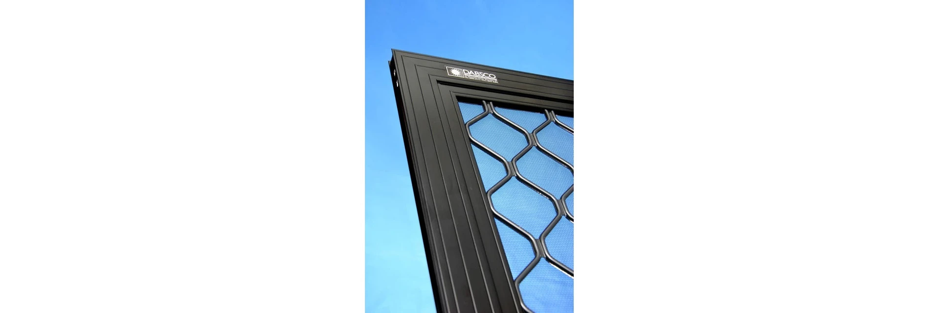 Security screen door