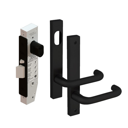 Dormakaba SB2212 Classroom Lock Kit with 6400 Square End Plate Furniture and Cylinder