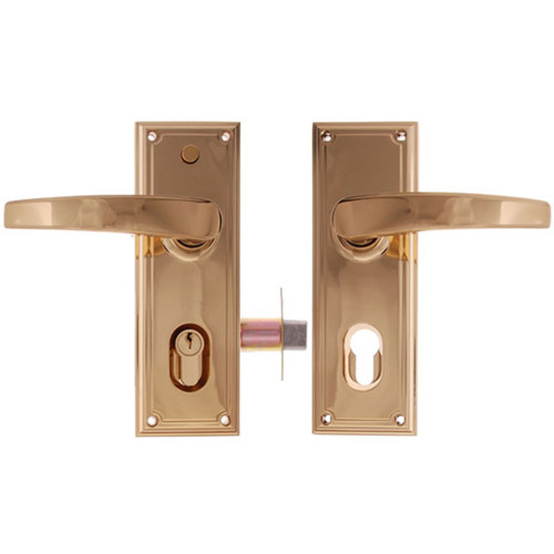 Gainsborough Trilock 890 TLE Traditional Leverset - Bright Chrome / Bright Gold / Satin Chrome