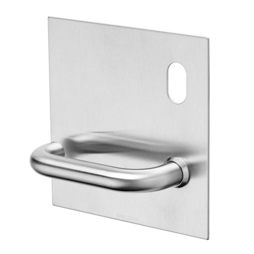 Kaba Furniture Plate with Lever #20 - Satin Stainless Steel
