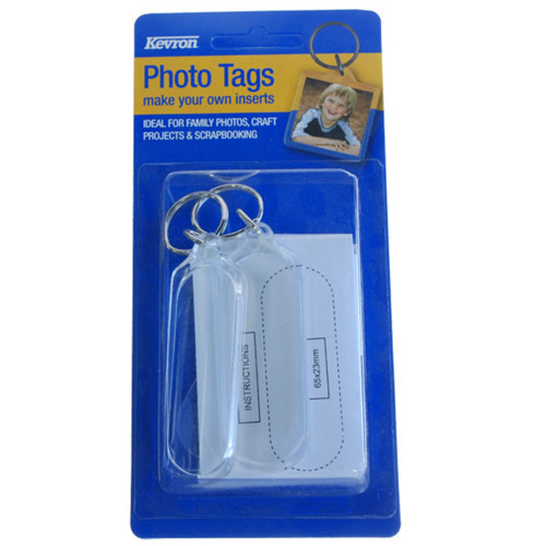 Kevron Acrylic Tag (Box of 2) - Clear