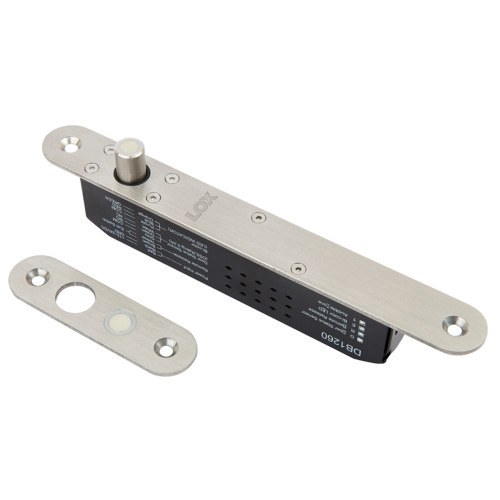 LOX Drop Bolt 25mm Round End Face Plate - Silver