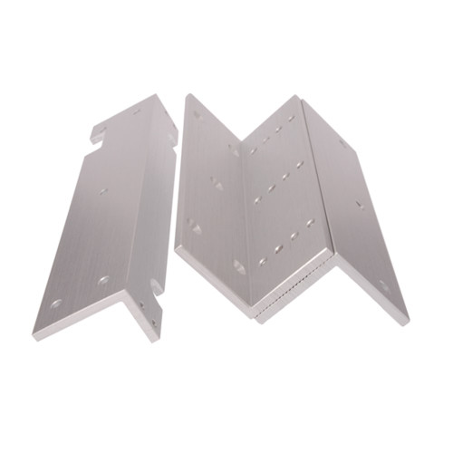 LOX L&Z Bracket For Electro Magnetic Lock - Silver