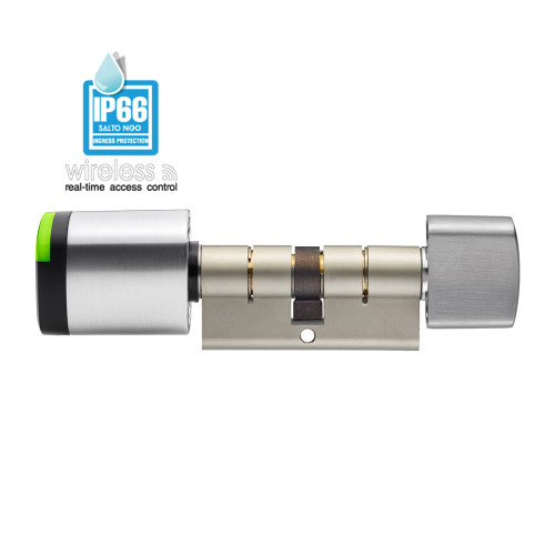Salto Neo - Euro Cylinder - Mifare - BLE + HSE - 35 X 35mm - One Knob - One Standard Thumbturn - D Cam (IP66)