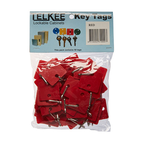 Telkee Blank Key Tags Round (Box of 50)