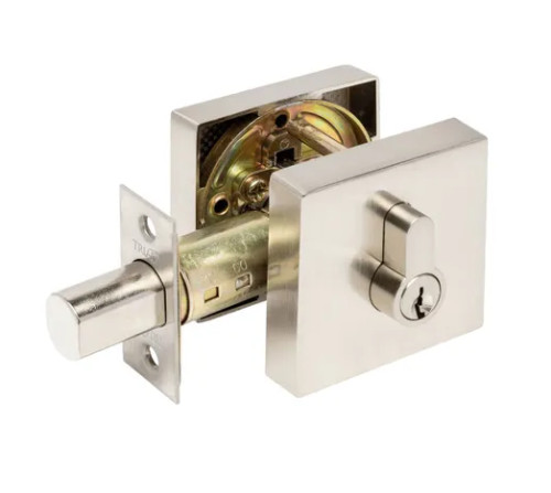Triad Square Slimline Deadbolt Double Cyl Key/Key