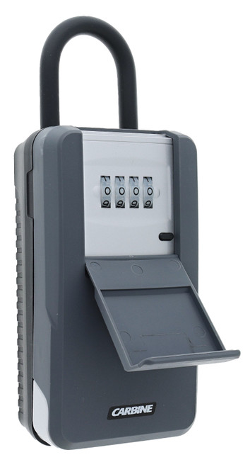 Carbine Shackle Mounted Key Safe Dial Combination Large with LED