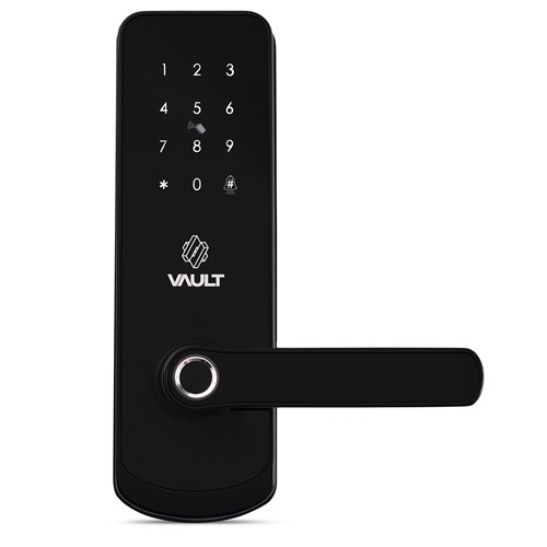 Vault Zenith Slimline Push Pull Smart Lock with 3D Face Recognition