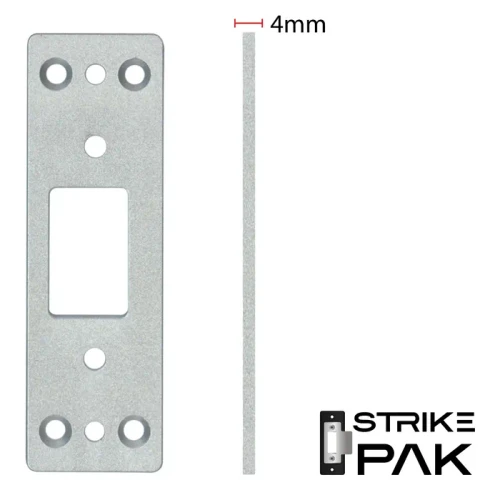 LOCKTON StrikePak PE4 EXTRA PACKER - 4mm Thick - Silver