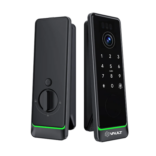 Vault Nexus Vision Deadbolt with Video-To-Phone Intercom and Face Recognition