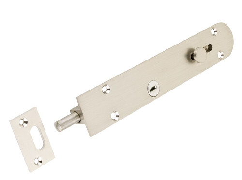 Zanda Reverse Barrel Bolt 200mm Lockable Zanda Reverse Barrel Bolt 200mm Lockable