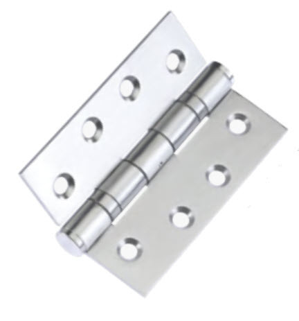 Zanda Bearing Hinge, Fixed Pin - 100 x 100 x 2.5mm