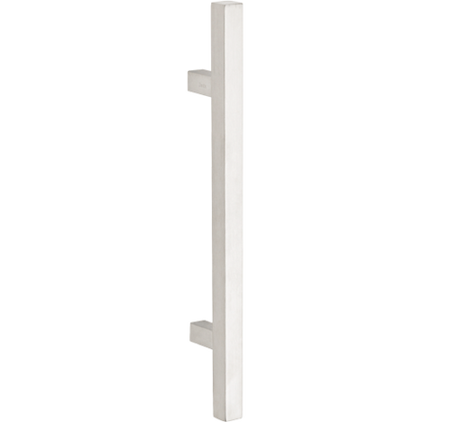 Zanda Square Pull Handle  276mm Centres - Face Fix - 450mm Overall