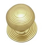 Superior Brass Cupboard Knobs Per 2 23mm - Polished Brass