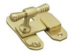 Superior Brass Drawer Lock - Polished Brass