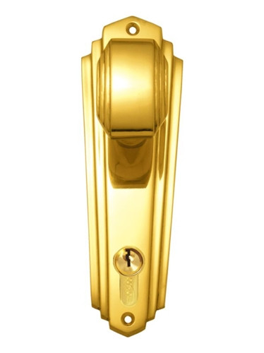 Superior Brass Entrance Knob 85mm Euro Locks 70