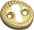 Superior Brass Escutcheon Georgian - Polished Brass