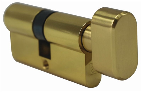Superior Brass Euro Double Cylinder 5 pin C4 65mm (9145)