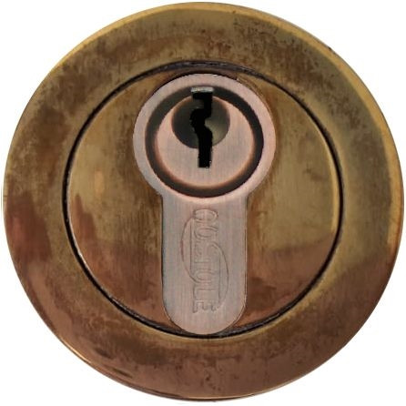 Superior Brass Euro Escutcheon Square Edge 52mm