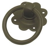 Superior Brass Gate Ring Iron - Black 35mm