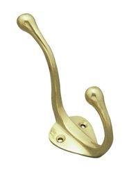 Superior Brass Hat & Coat Hook 100mm (3043)