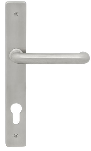 Austyle Lever 4 82mm Euro Entrance - Satin Stainess Steel
