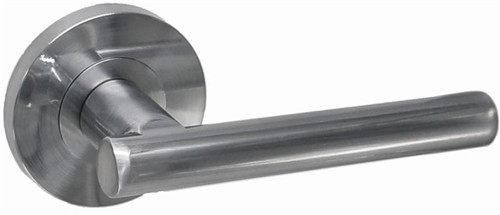 Builders Choice Lever Round Rose 63mm (43589)