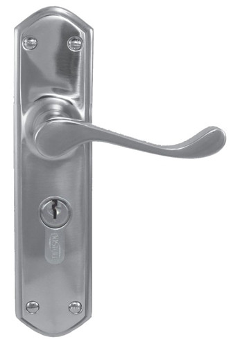 Superior Brass Entrance Lever 47.6mm Euro (34439A)
