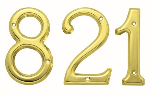 Superior Brass Number Classic 75mm