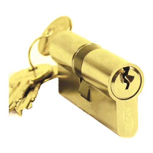 Superior Brass Euro Double Cylinder 5 pin C4 80mm