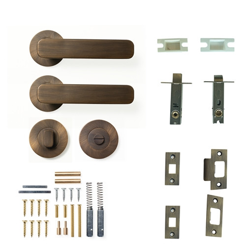 Aspen Lever Tub. Latch Priv. Set