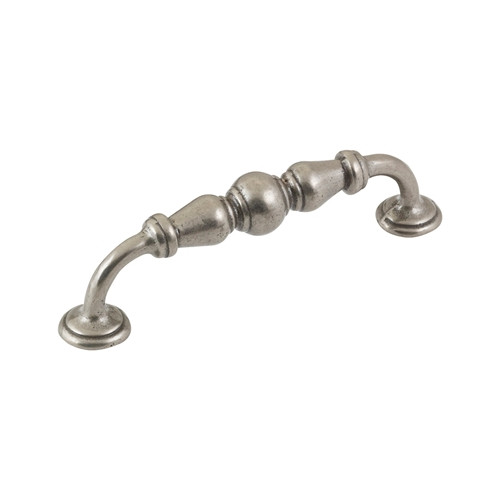 Bordeaux D Handle Pewter 128mm